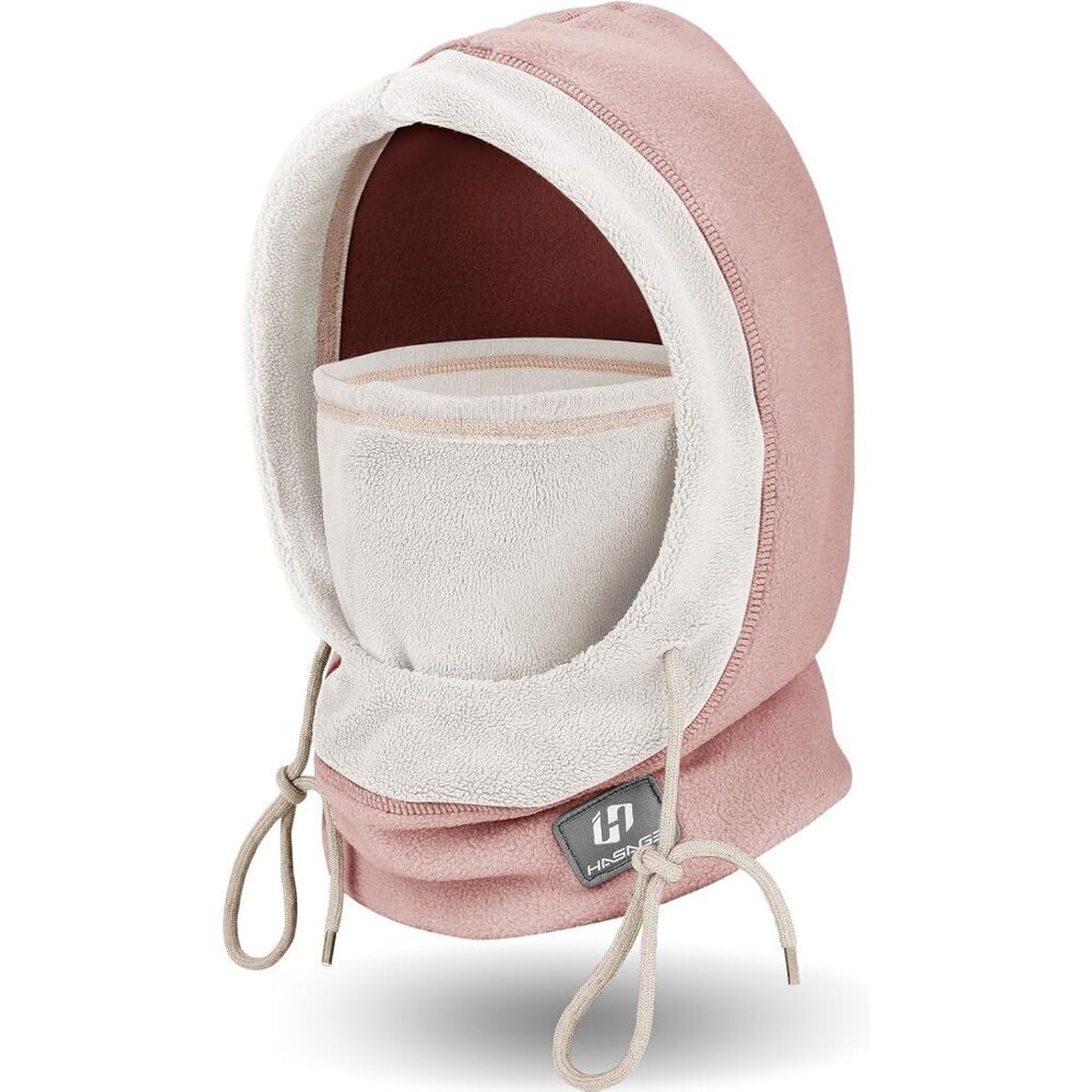 Windproof Fleece Ski Mask Unisex Winter Face Cover Neck Gaiter